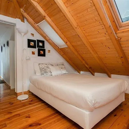 Attic With Balcony In Bairro Alto 아파트 리스본